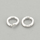 925 Sterling Silver Open Jump Rings(STER-S002-57)-2