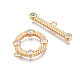 Brass Micro Pave Clear Cubic Zirconia Toggle Clasps(KK-Q278-015-NF)-4