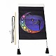 Chakra Cloth Wall Hanging Tapestry(HJEW-M003-01A)-4