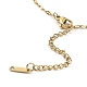 Butterfly Light Gold Brass Micro Pave Cubic Zirconia Pendant Necklaces(NJEW-E105-05KCG-02)-3