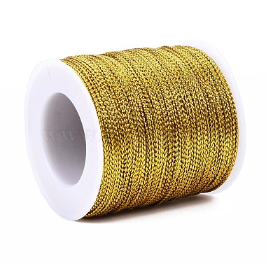 1mm Jewelry Braided Thread Metallic Threads(MCOR-S002-01)-3