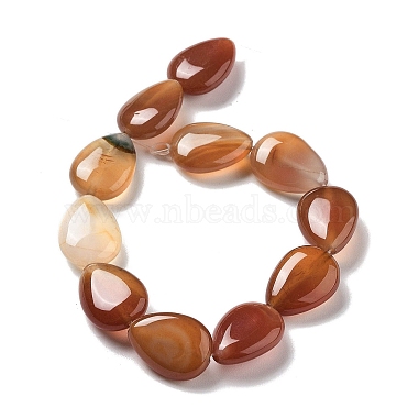 Natural Red Agate Beads Strands(G-P528-L10-01)-3