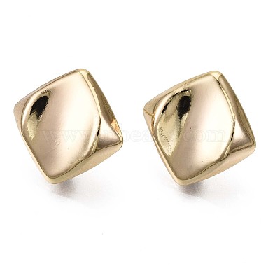 Brass Stud Earring Findings(KK-T056-22G-NF)-3