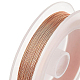 BENECREAT 3 Strands Copper Craft Wire(CWIR-BC0008-0.4mm-R)-5