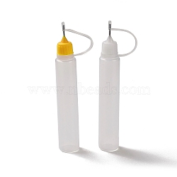 PE Plastic Glue Bottles, Squeeze Bottle, Oil Paints Bottle, with Cap, Mixed Color, 2.2x14cm, Capacity: 30ml(1.01fl. oz)(AJEW-XCP0002-25)