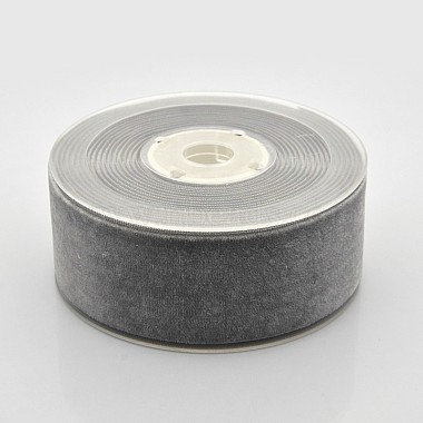 Polyester Velvet Ribbon for Gift Packing and Festival Decoration(SRIB-M001-38mm-017)-1