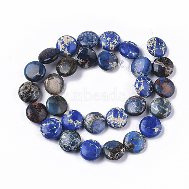 Natural Imperial Jasper Beads Strands(G-S355-87C-02)-2