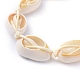 Adjustable Printed Cowrie Shell Braided Bead Bracelets(BJEW-JB05154-01)-4