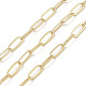 Rack Plating Oval Brass Curb Chains(CHC-A010-01G-02)-1