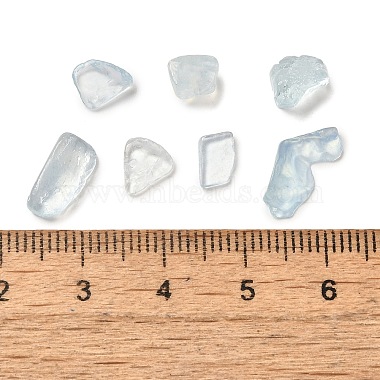 Natural Aquamarine Chip Beads(G-Q193-04A)-3