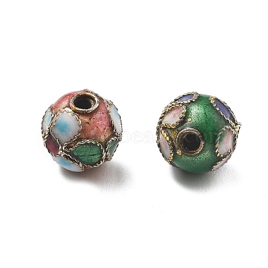 perles en cloisonn&eacute; main(CLB-Q002-14A)-2