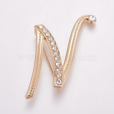 Alloy+Rhinestone Brooch