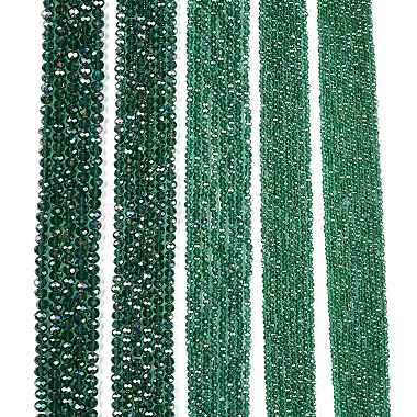 Electroplate Glass Beads Strands(EGLA-A044-T6mm-B18)-2