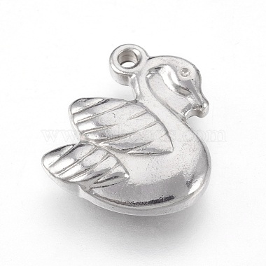 Stainless Steel Color Duck Stainless Steel Charms