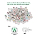 150pcs perles acryliques lumineuses(LACR-YW0001-02)-2