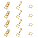 12Pcs Eco-Friendly Brass Watch Band Clasps(KK-FH0007-18)-1