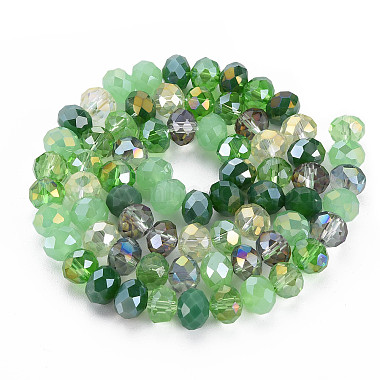 Electroplate Glass Beads Strands(X-EGLA-S194-18E)-2