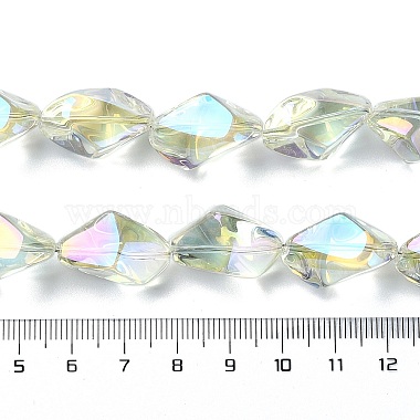 Electroplate Transparent Glass Beads Strands(EGLA-E060-01A-FR01)-4