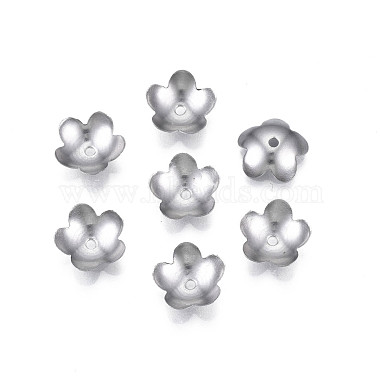 Stainless Steel Color 304 Stainless Steel Bead Caps