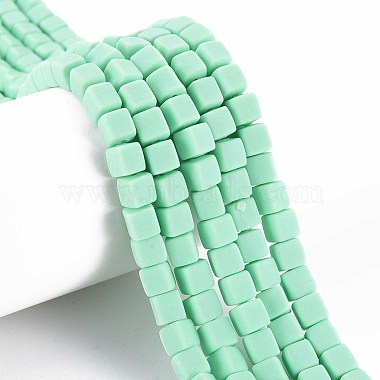 Handmade Polymer Clay Beads Strands(X-CLAY-T020-09B)-7