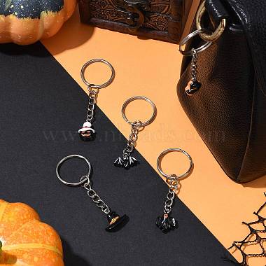 5Pcs Resin Keychains(KEYC-FS00035-01)-6