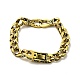 Men's Alloy Interlocking Knot Link Bracelet with Curb Chains(BJEW-A129-03AG)-5