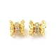 Brass Micro Pave Cubic Zirconia Spacer Beads(KK-H452-15G)-1