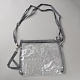 Waterproof Transparent PVC Crossbody Bags(AJEW-WH20115-05A)-1