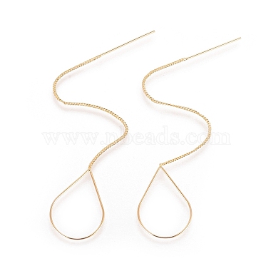 Brass Stud Earring Findings(X-KK-S345-066)-1