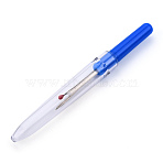 Plastic Handle Iron Seam Rippers, Platinum Metal Color, Blue, 89x10mm(TOOL-T010-02D)