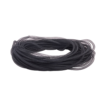 Plastic Net Thread Cord, Black, 8mm, 30Yards/Bundle