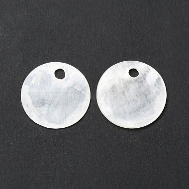 Natural Capiz Shell Charms(X-BSHE-G029-15)-4