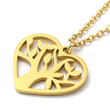 304 Stainless Steel Pendant Necklaces(NJEW-Z025-02A)-2