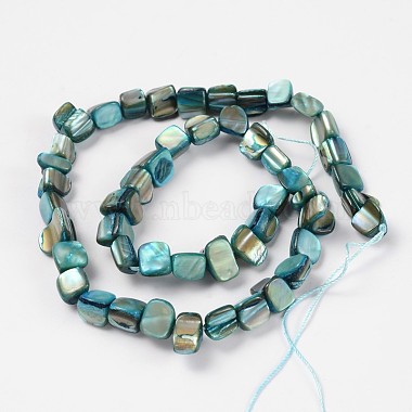 Shell Beads Strands(PBB051Y)-2