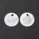Natural Capiz Shell Charms(X-BSHE-G029-15)-4