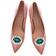 arricraft 2 paires 2 style décoration de chaussures en strass amovible(DIY-AR0003-19B)-4