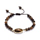 Natural Tiger Eye Braided Bead Bracelets(BJEW-JB04210-03)-1