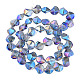 Electroplate Glass Beads Strands(EGLA-N008-019-A01)-2