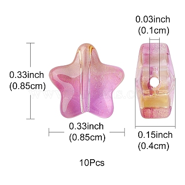 perlas de vidrio transparente electrochapa(EGLA-FS0001-37)-4