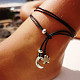 Imitation Leather Alloy Charm Wrap Anklets(WGACC3A-01)-2