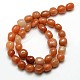 Natural Red Aventurine Nuggets Beads Strands(G-L154-12)-3