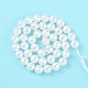 Electroplated Glass Pearl Beads Strands(BSHE-C007-A01-01-1)-3
