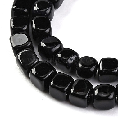 Natural Black Onyx Beads Strands(G-G177-E15-02)-4