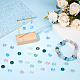 200St&uuml;ck transparente handgefertigte Lampwork-Perlen(LAMP-HS0001-10)-5