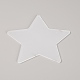 Carte porte-fil en plastique en forme d'étoile personnalisée(TOOL-WH0135-03)-1