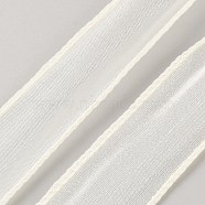 Polyester Organza Ribbons, Champagne Yellow, 1-5/8 inch(40mm), about 50 Yards/Skein(SRIB-WH20020-003A-01)