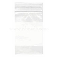 Zip Lock Bags, Resealable Bags Top Seal, Clear, Clear, 10x15mm, Unilateral Thickness: 3.9 Mil(0.1mm)(DIY-BC0011-14)