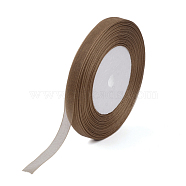 Sheer Organza Ribbon, Wide Ribbon for Wedding Decorative, Sienna, 2 inch(50mm), 50yards/roll(45.72m/roll), 4 rolls/group, 200 yards/group(182.88m/group)(RS50MMY-A072)