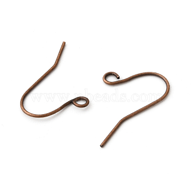 Crochets de boucles d'oreilles en fer(X-IFIN-T001-04R-NF)-2