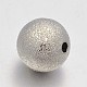 Brass Round Stardust Beads(KK-L051-03)-1